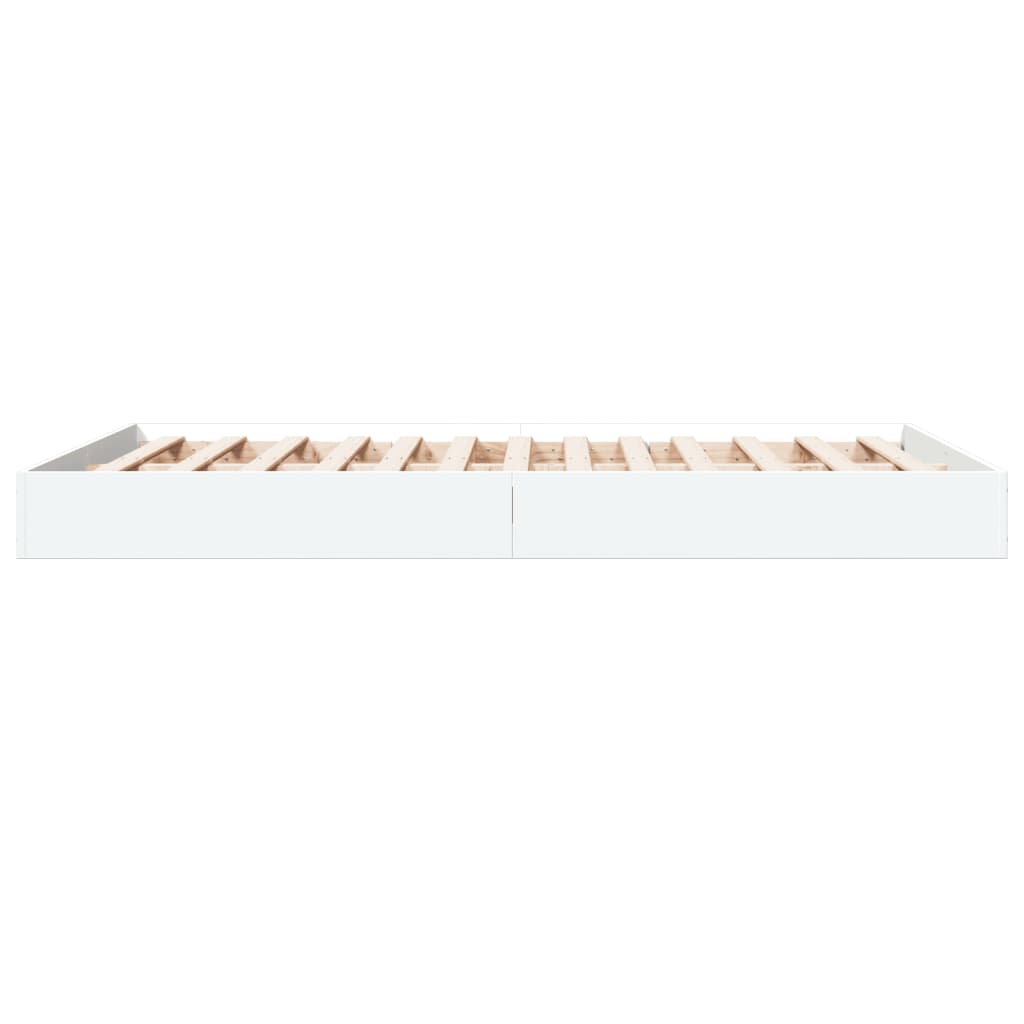 Giroletto Bianco 140x200 cm in Legno Multistrato | homemem39