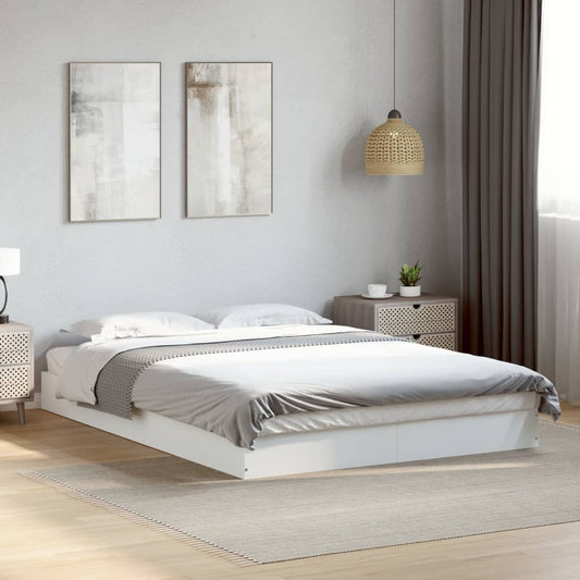 Giroletto Bianco 140x200 cm in Legno Multistrato | homemem39
