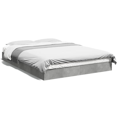Giroletto Grigio Cemento 140x200 cm in Legno Multistrato | homemem39