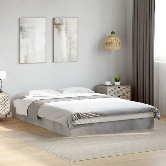Giroletto Grigio Cemento 140x200 cm in Legno Multistrato | homemem39