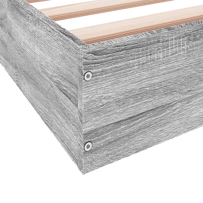 Giroletto Grigio Sonoma 140x200 cm in Legno Multistrato | homemem39
