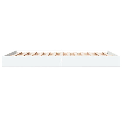 Giroletto Bianco 135x190 cm in Legno Multistrato | homemem39
