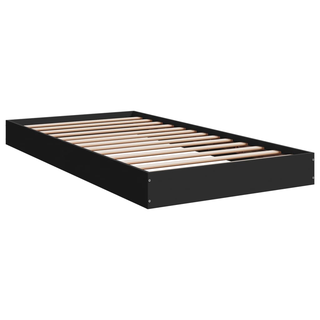 Giroletto Nero 100x200 cm in Legno Multistrato | homemem39