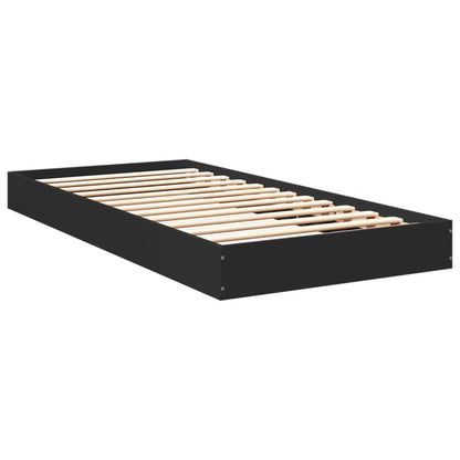 Giroletto Nero 75x190 cm in Legno Multistrato | homemem39