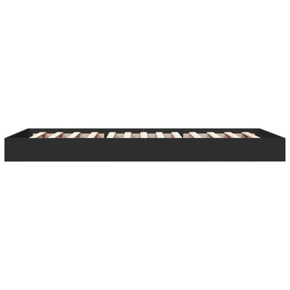 Giroletto Nero 75x190 cm in Legno Multistrato | homemem39