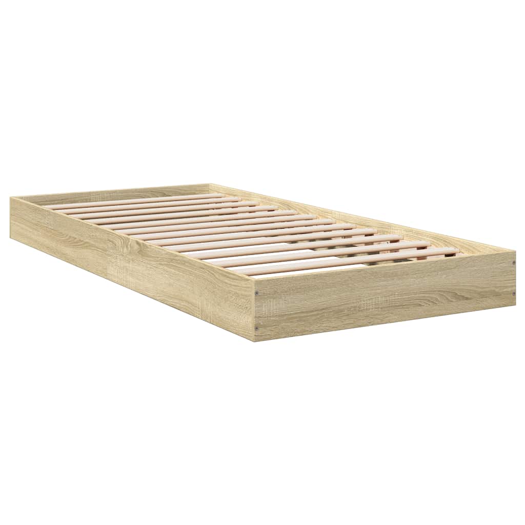 Giroletto senza Materasso Rovere Sonoma 75x190 cm in Truciolato | homemem39