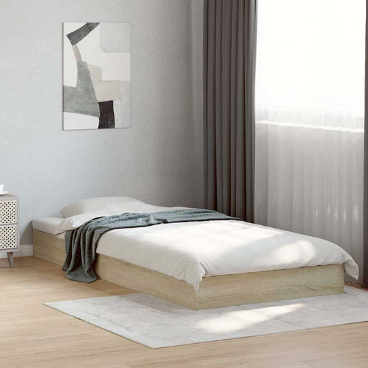Giroletto senza Materasso Rovere Sonoma 75x190 cm in Truciolato | homemem39