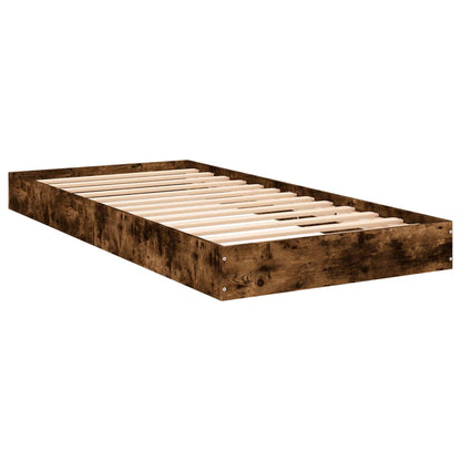 Giroletto senza Materasso Rovere Fumo 75x190 cm in Truciolato | homemem39
