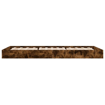 Giroletto senza Materasso Rovere Fumo 75x190 cm in Truciolato | homemem39