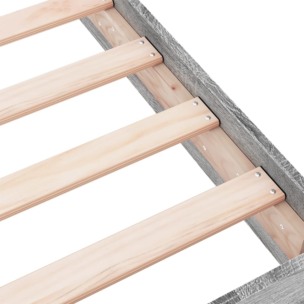 Giroletto Grigio Sonoma 75x190 cm in Legno Multistrato | homemem39