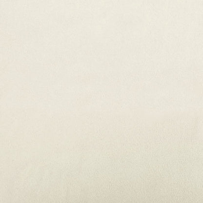 Divano a 2 Posti con Cuscini Crema 120 cm in Velluto - homemem39