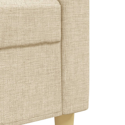 Set di Divani 3 pz Crema in Tessuto | homemem39