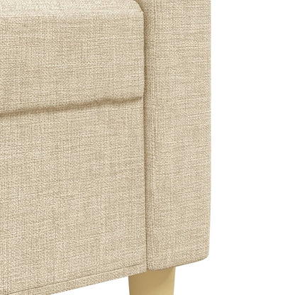 Set di Divani 2 pz Crema in Tessuto | homemem39
