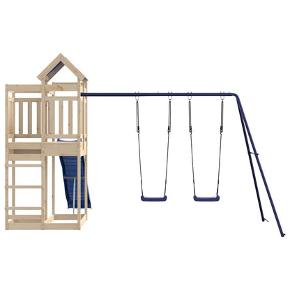 Set da Gioco da Esterno in Legno Massello di Pino | homemem39