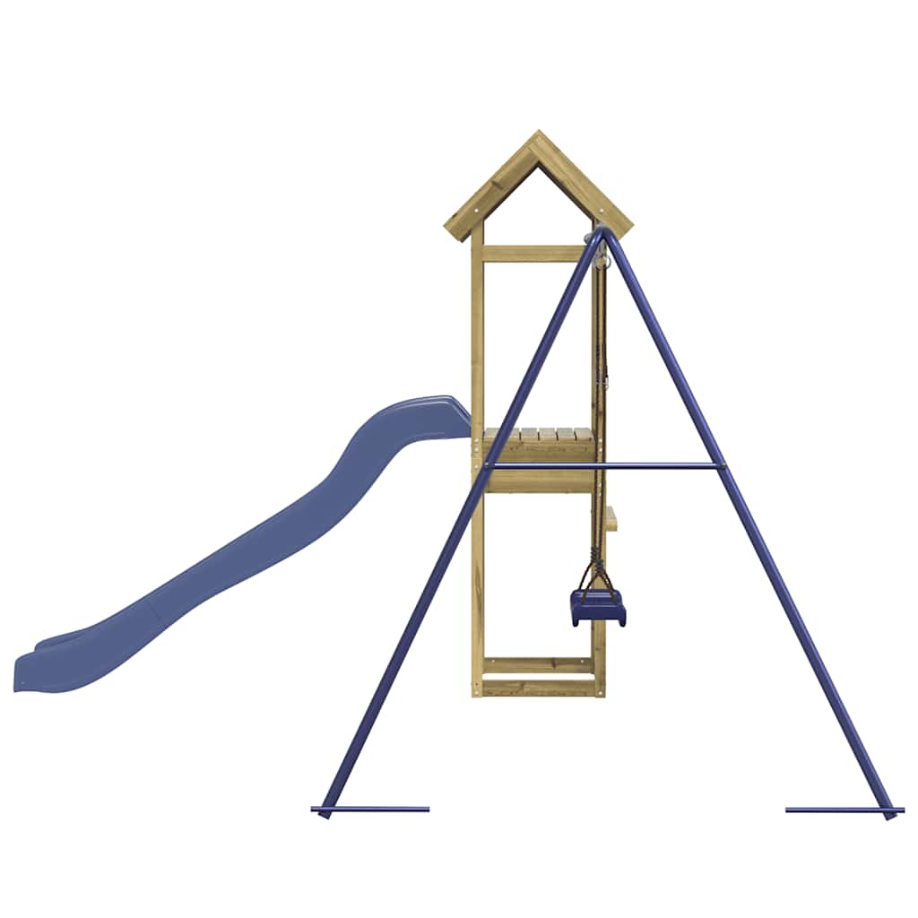 Set da Gioco da Esterno in Legno di Pino Impregnato | homemem39