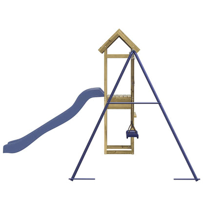 Set da Gioco da Esterno in Legno di Pino Impregnato | homemem39
