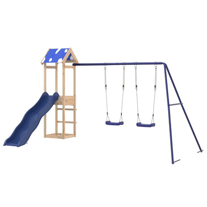 Set da Gioco da Esterno in Legno Massello di Pino | homemem39