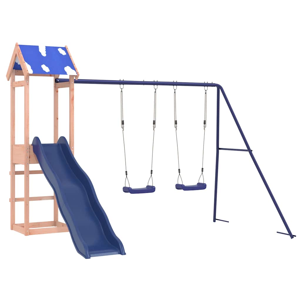 Set da Gioco da Esterno in Legno Massello di Douglas | homemem39