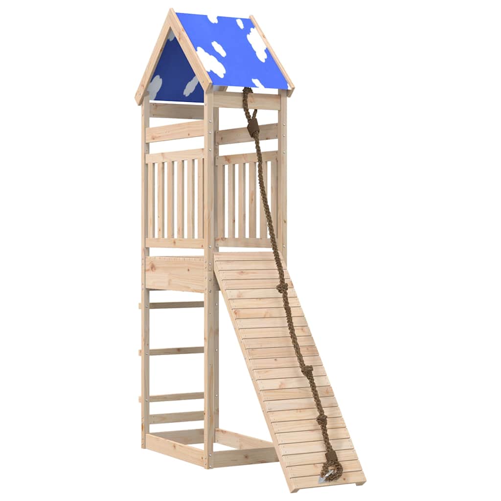 Set da Gioco da Esterno in Legno Massello di Pino | homemem39