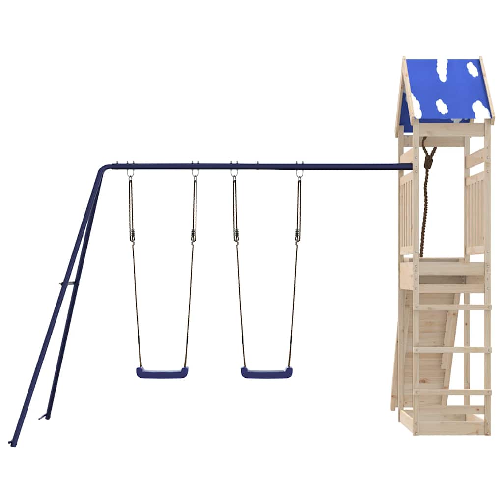 Set da Gioco da Esterno in Legno Massello di Pino | homemem39