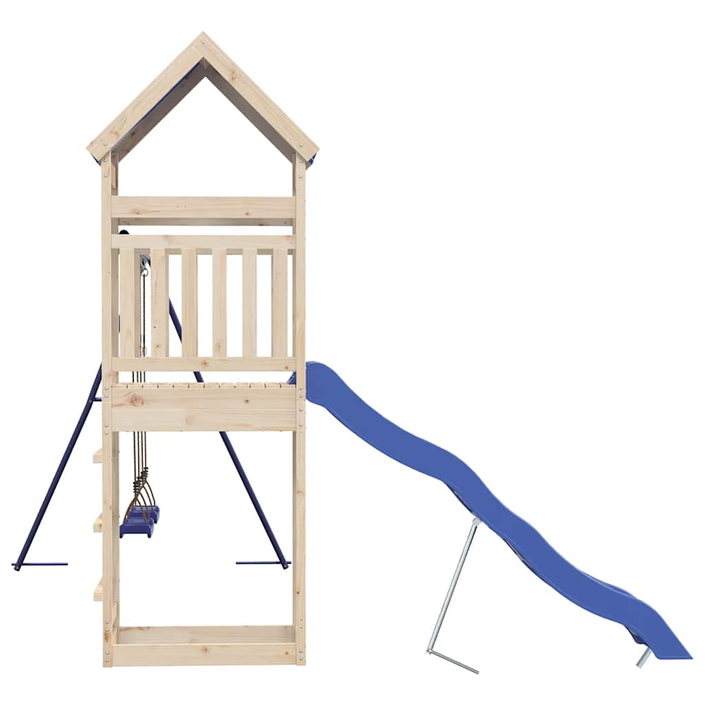 Set da Gioco da Esterno in Legno Massello di Pino | homemem39