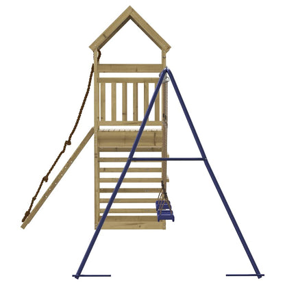Set da Gioco da Esterno in Legno di Pino Impregnato | homemem39