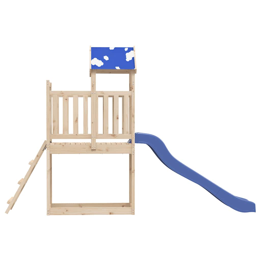 Set da Gioco da Esterno in Legno Massello di Pino | homemem39
