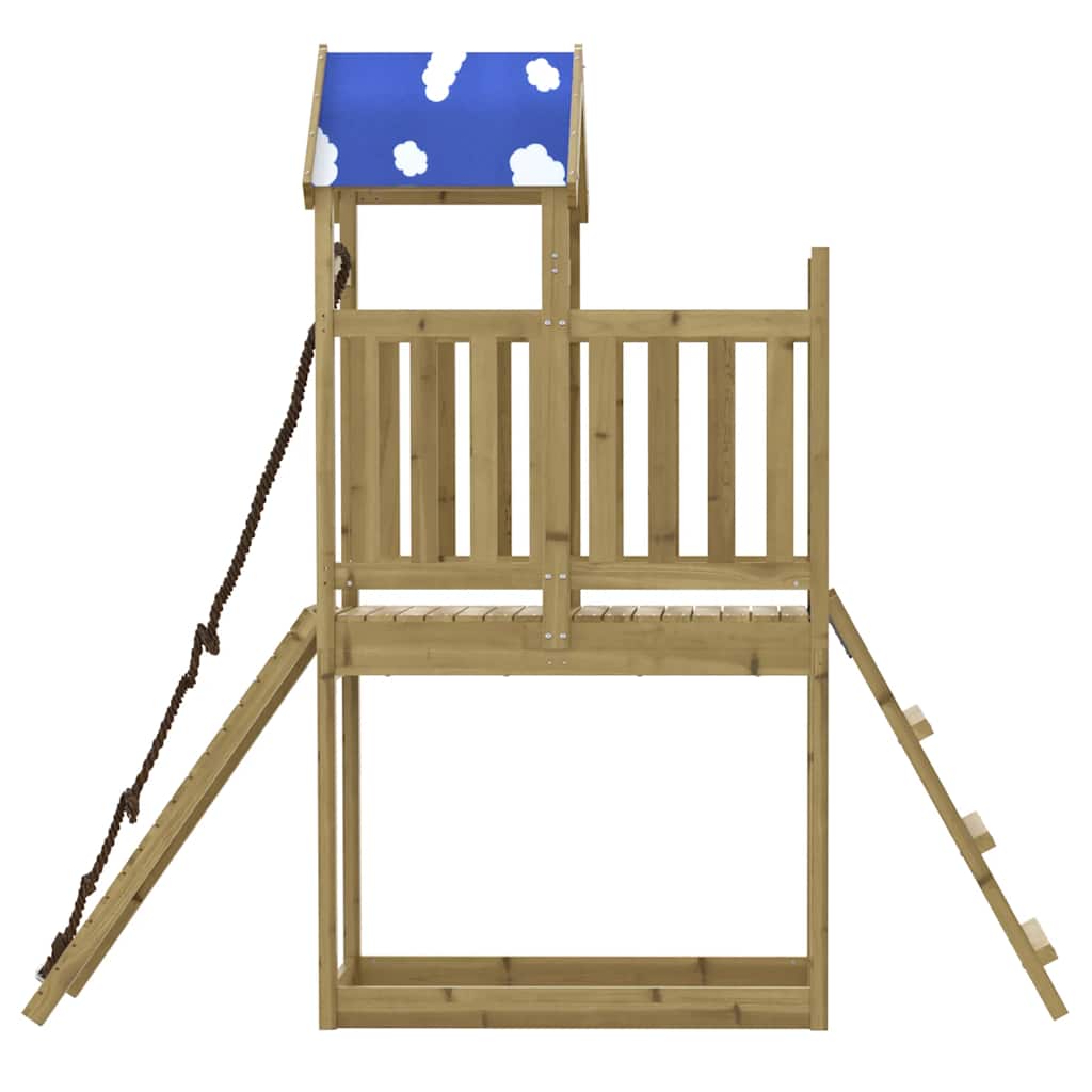 Set da Gioco da Esterno in Legno di Pino Impregnato | homemem39