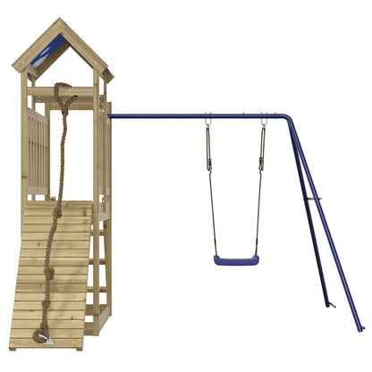 Set da Gioco da Esterno in Legno di Pino Impregnato | homemem39