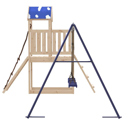 Set da Gioco da Esterno in Legno Massello di Pino | homemem39