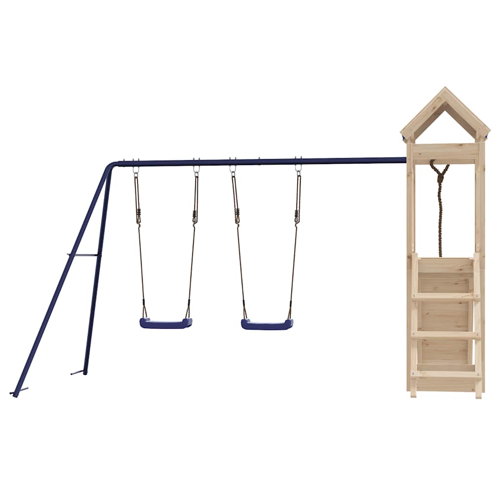 Set da Gioco da Esterno in Legno Massello di Pino | homemem39
