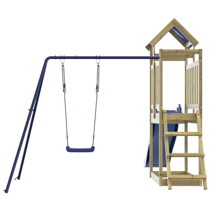 Set da Gioco da Esterno in Legno di Pino Impregnato | homemem39