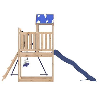 Set da Gioco da Esterno in Legno Massello di Pino | homemem39