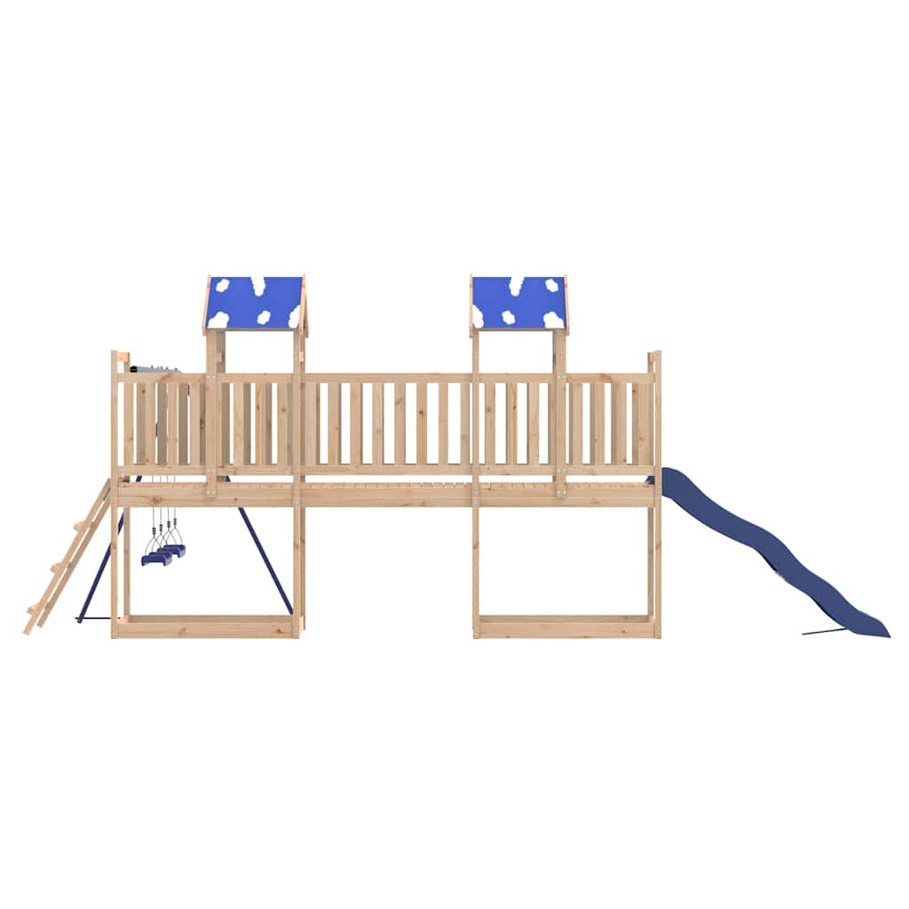 Set da Gioco da Esterno in Legno Massello di Pino | homemem39