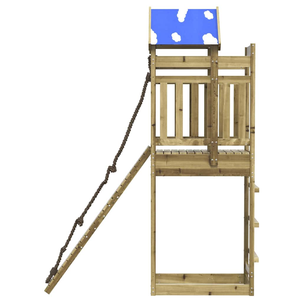 Set da Gioco da Esterno in Legno di Pino Impregnato | homemem39
