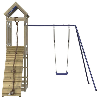 Set da Gioco da Esterno in Legno di Pino Impregnato | homemem39