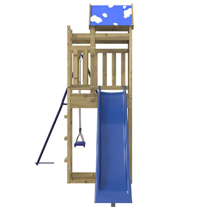 Set da Gioco da Esterno in Legno di Pino Impregnato | homemem39