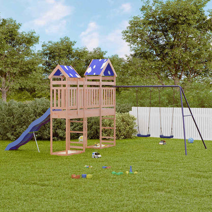 Set da Gioco da Esterno in Legno Massello di Douglas