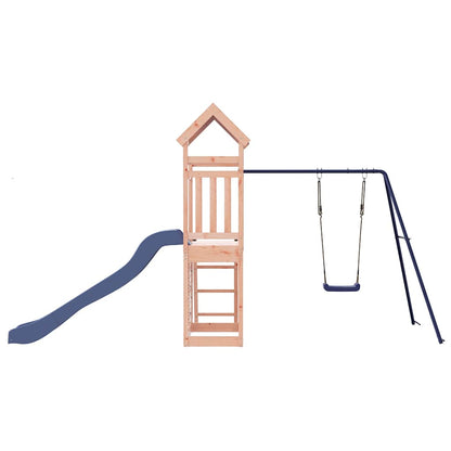 Set da Gioco da Esterno in Legno Massello di Douglas