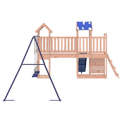 Set da Gioco da Esterno in Legno Massello di Douglas