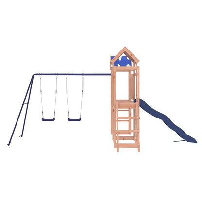 Set da Gioco da Esterno in Legno Massello di Douglas