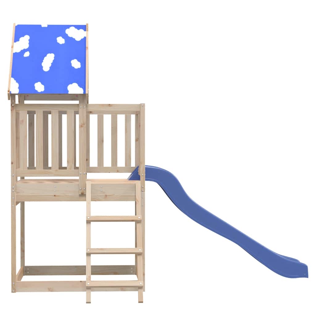 Set da Gioco da Esterno in Legno Massello di Pino | homemem39