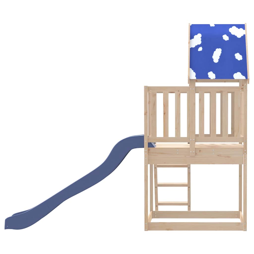 Set da Gioco da Esterno in Legno Massello di Pino | homemem39
