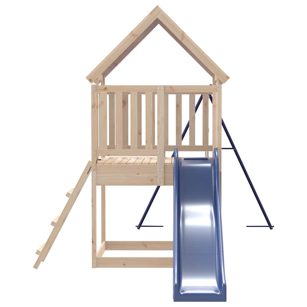Set da Gioco da Esterno in Legno Massello di Pino | homemem39