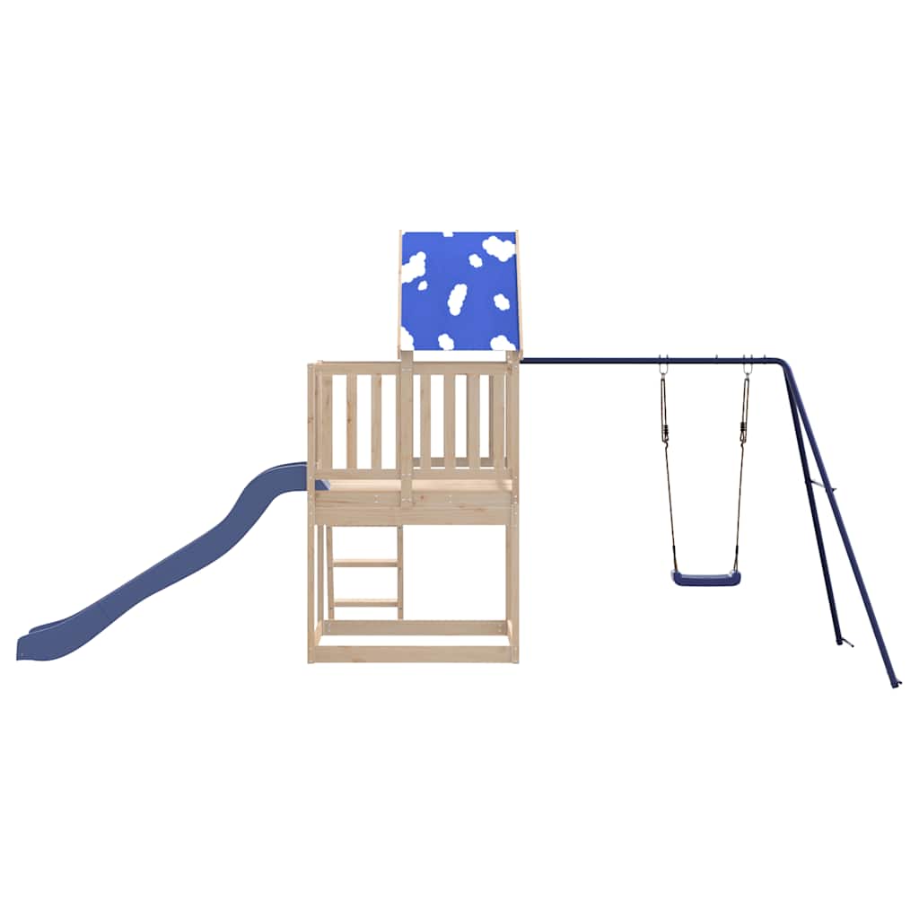 Set da Gioco da Esterno in Legno Massello di Pino | homemem39