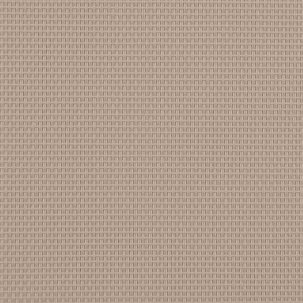 Lettini Prendisole 2 pz e Tavolo Tortora Legno Acacia/Textilene - homemem39