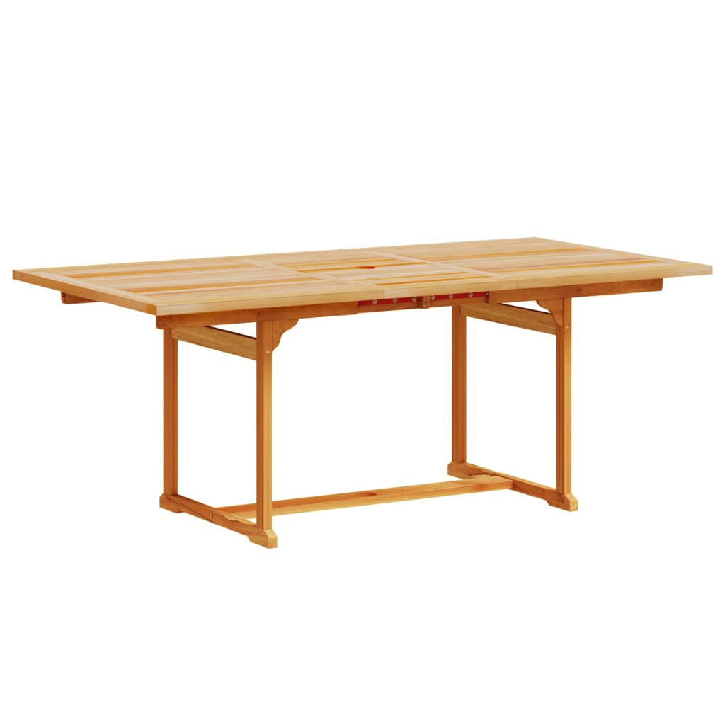 Set Pranzo da Giardino 5pz Legno Massello di Acacia e Textilene - homemem39