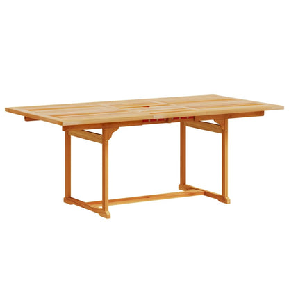 Set Pranzo da Giardino 7pz Legno Massello di Acacia e Textilene - homemem39