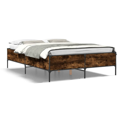 Giroletto Rovere Fumo 150x200 cm in Legno Multistrato Metallo | homemem39