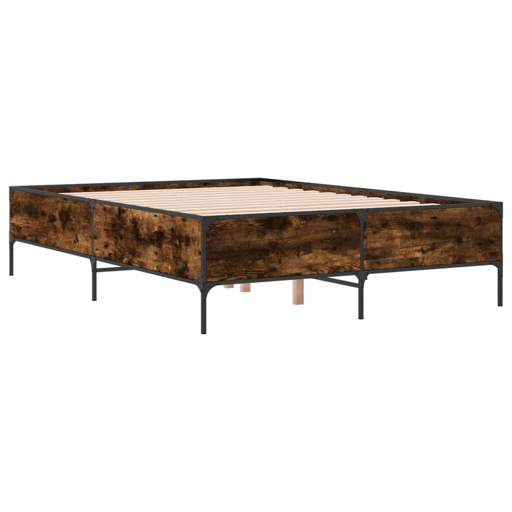 Giroletto Rovere Fumo 150x200 cm in Legno Multistrato Metallo | homemem39